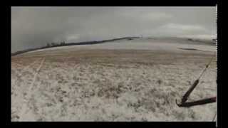 preview picture of video 'Snowkite Ryzoviste 2013'