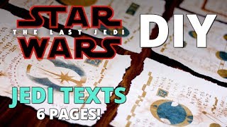DIY Sacred Jedi Texts - Star Wars: The Last Jedi