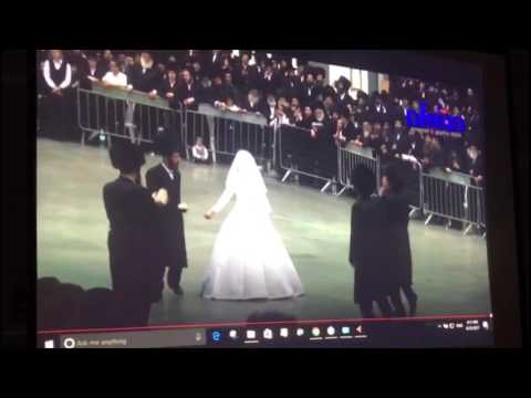 Stoliner Rebbe Dancing Mitzvah Tantz @ Daughters Wedding