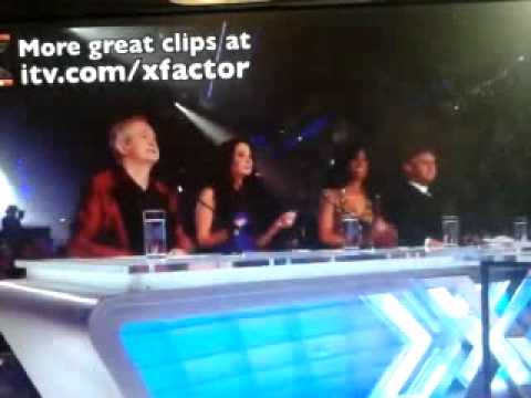 Finalists fill the stage - The X Factor 2011 Uk Final -