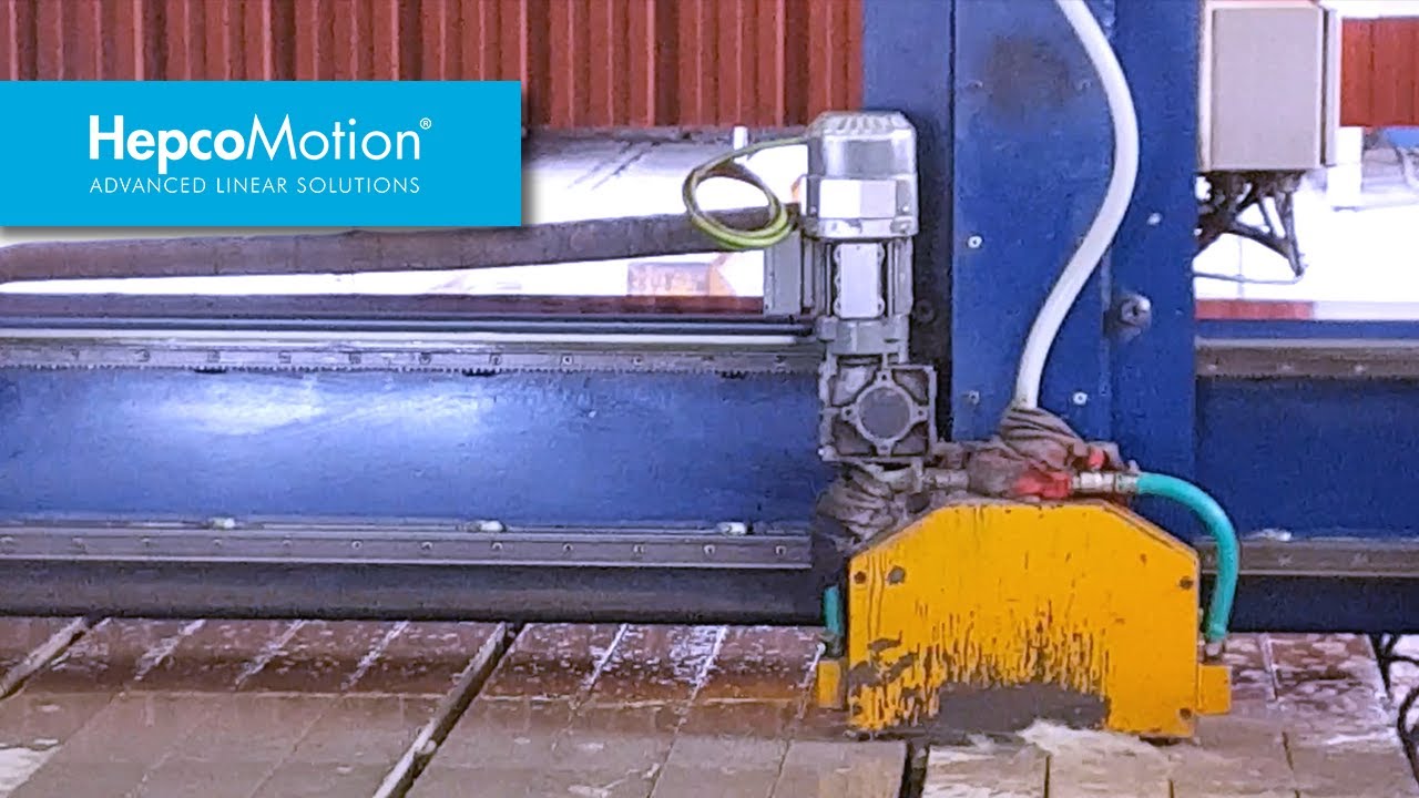 HDS2 in Concrete Cutting Application | HepcoMotion Case Study