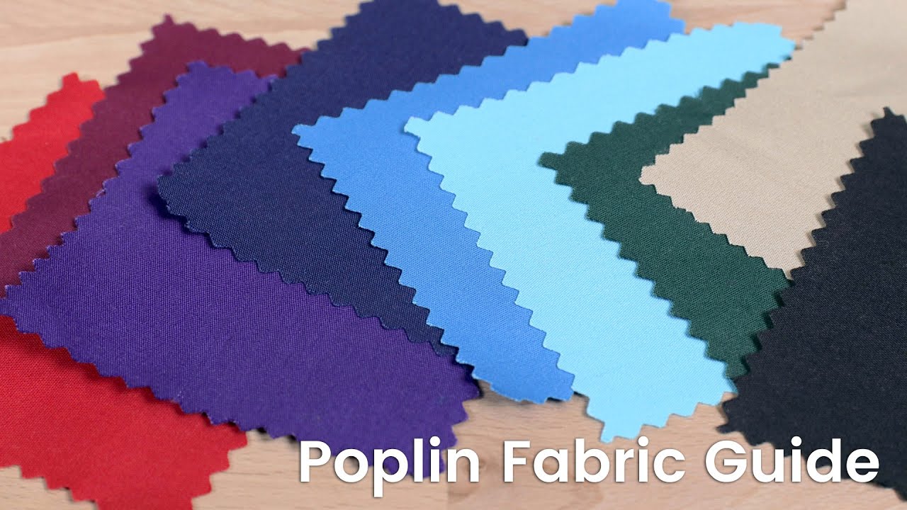 What is the difference between poplin and broadcloth? Tipseri