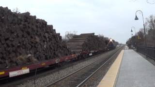 preview picture of video 'NIRC 5 at Glenview, IL with Work Train'