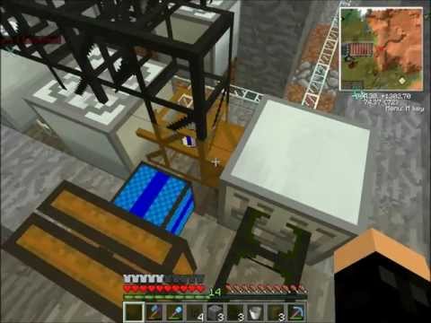 Let's Play Minecraft FTB with Tim! Episode 9: Gas Turbine Setup!