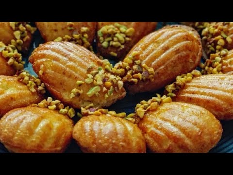 Madeleines à l'orange et au miel sans gluten