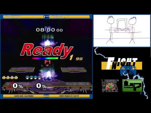 Melee: God!TucksInTheSheets (Sheik) vs Chives (Marth) - Fight Night #34