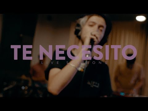 Video thumbnail for Te Necesito (Live Session)