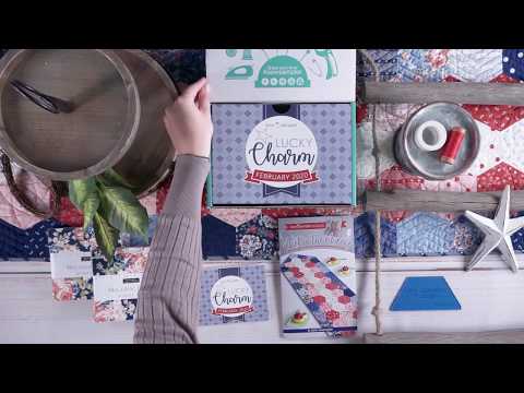 Fat Quarter Shop's "Sew Sampler" Monthly Subscription Quilting Box - February 2020