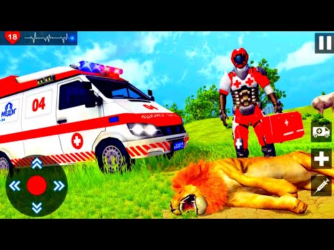 Animals Rescue Game Doctor Robot 3D - Ambulance Rescue Robot Game - Best Android Gameplay HD