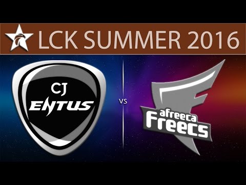 [LoL VODs] CJ vs AFS Game 2 | LCK Summer 2016 (04.06.2016) - CJ Entus vs Afreeca Freecs