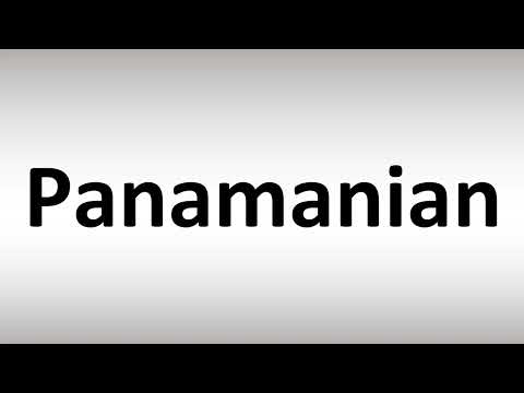 How to Pronounce Panamanian