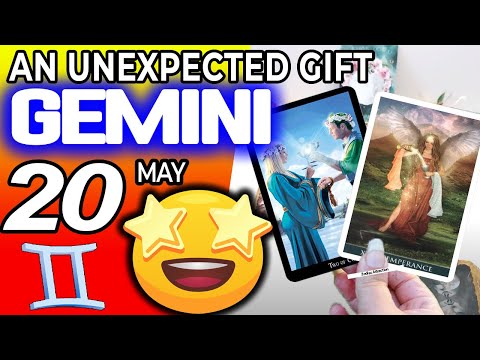 Gemini ♊ AN UNEXPECTED GIFT 😍 Horoscope for Today MAY 20 2022♊Gemini tarot may 20 2022
