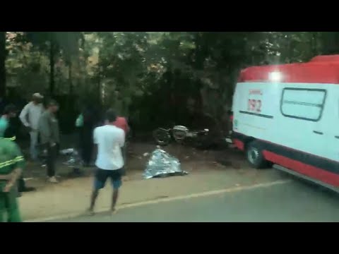 Acidente em São Domingos do Norte, ES 
