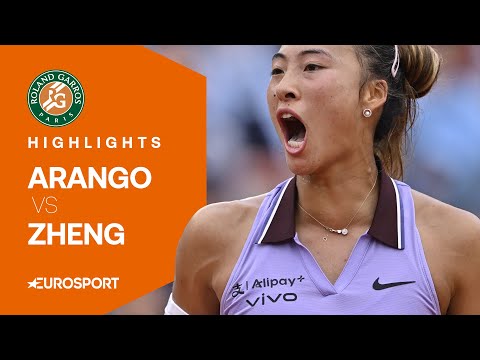 Emiliana Arango vs Qinwen Zheng | Round 2 | French Open 2025 Highlights 🇫🇷