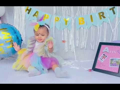 Happy birthday Anvee (1st birthday)
