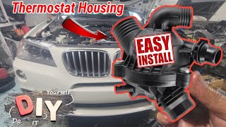 Why My BMW Temperature Gauge Stuck Cold?  N55 Engine  #diyrepair #mechanic #diy