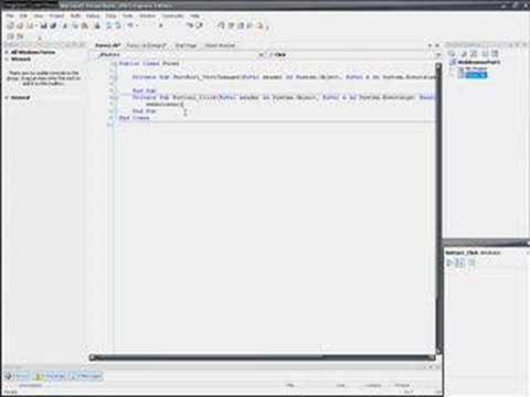 Visual Basic Webbrowser Tutorial Part 1