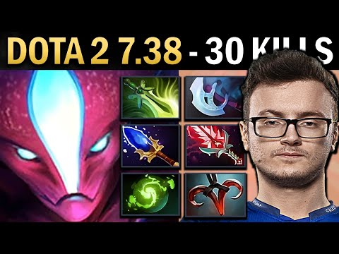 Spectre Gameplay Miracle with 30 Kills and 994 GPM - Dota 2 7.38