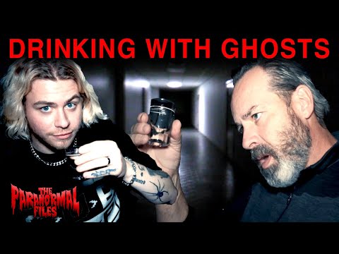 Drinking Gin With The Ghosts In A Haunted House With Papa Spooks