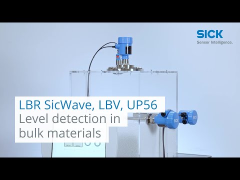 LBR SicWave, LBV and UP56 from SICK: Level detection in bulk materials | SICK AG