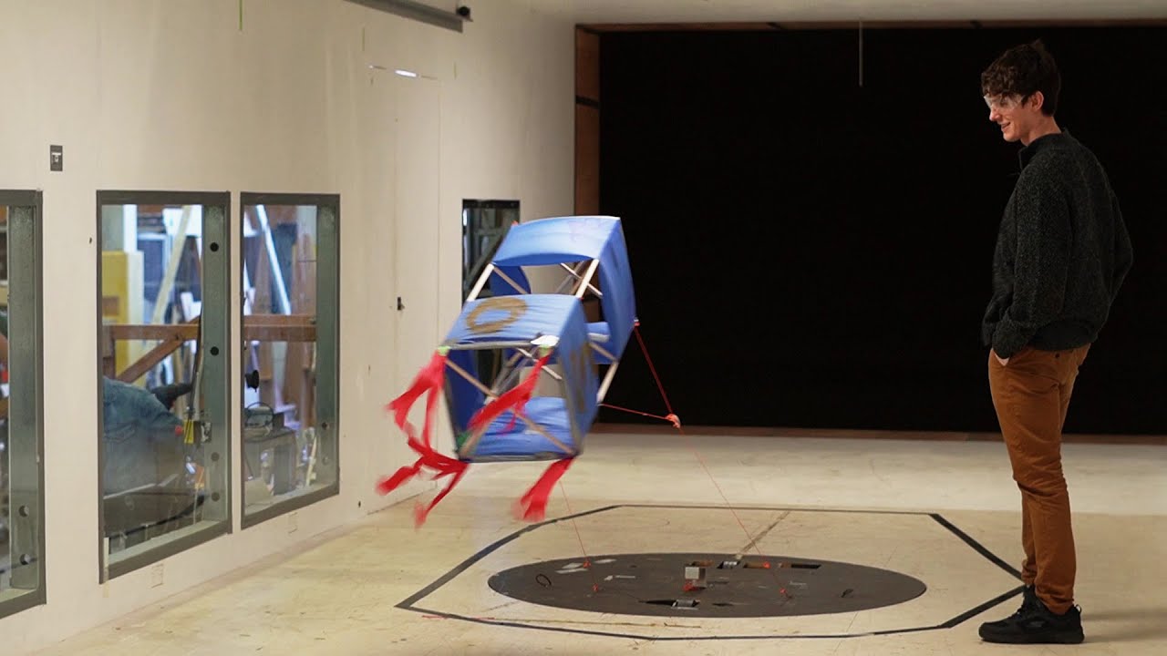 Aerodynamics Lab wind tunnel sets the stage for student engineer challenge