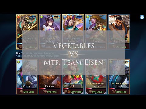 D. Top5plays Tournament 1st game Vegetables VS Meteora Team Eisen