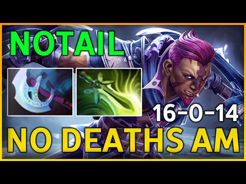 Notail 8K MMR Safe Lane Anti-Mage - NO DEATHS | Dota 2 VOD Full Game Pro Guide Gameplay