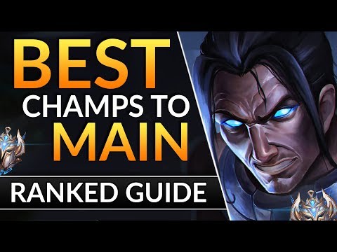 The BEST Way to Pick Your MAIN Champion - Ranked Tips and Tricks | League of Legends Pro Guide