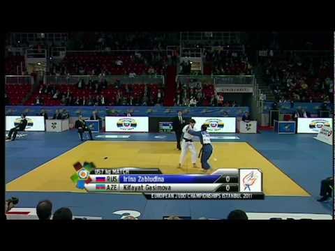 [-57] Zabludina (RUS) - Gasimova (AZE) - ECh Istanbul 2011 (TUR)