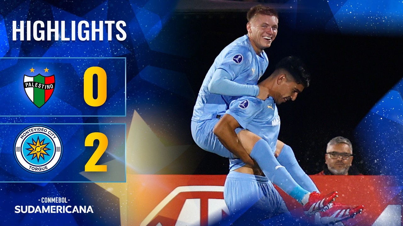 Palestino vs Montevideo City Torque Highlights