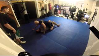 Modified Fight Simulation For Rear Naked Choke