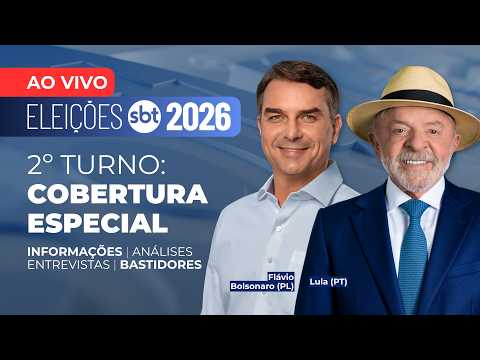 🔴 AO VIVO: ELEIÇÕES 2026: Cobertura do segundo turno no SBT News | #EleiçõesSBT2026