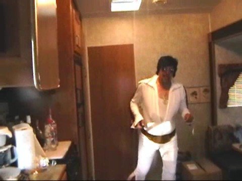 Thumbnail for Elvis "Enos" Presley rehearsing backstage by Elvis Presley