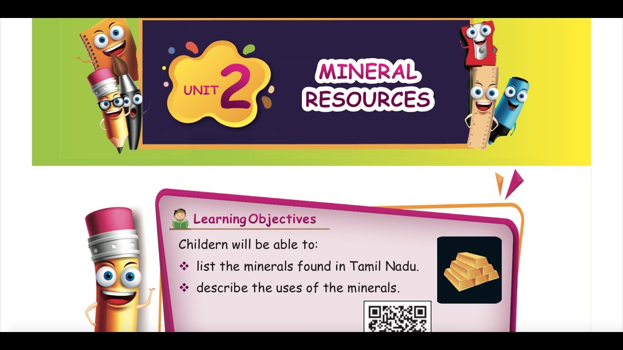 3 rd S.SCIENCE- TERM 3 - UNIT 2 - MINERAL RESOURCES - PART 1