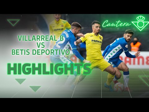 Resumen del partido Villarreal B-Betis Deportivo (3-0) | CANTERA