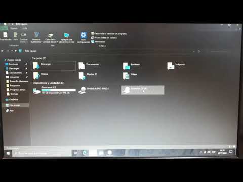 Eliminar unidad virtual Cd en windows 10