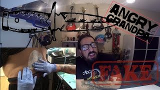 ANGRY GRANDPA'S TATTOO MELTDOWN! REACTION