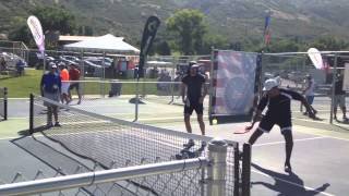 Men's Pickleball Doubles, games points Tournament of Champions 2014