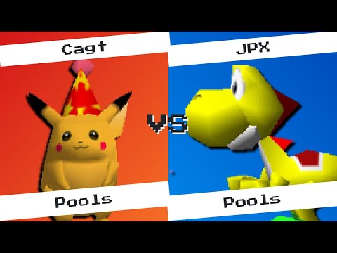 No Jawns 2 - Cagt (Pikachu) vs. JPX (Yoshi) - SSB64 Singles Pools