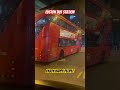 Night life at Euston Bus station with the double red local Buses #london #viral  #happypeople