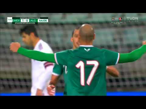 México vs Argelia Resumen y Goles 2-2 Amistoso