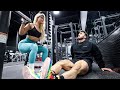 BODYBUILDER TRIES BIKINI ATHLETE BOOTY & QUAD WORKOUT…