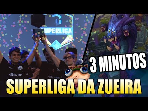 INTZ CAMPEÃ E BARÃO AOS 3 MINUTOS - SUPERLIGA DA ZUEIRA (FINAL)