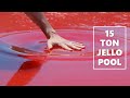 Mark Rober's 15 Ton Jello Pool | A Childs Dream!