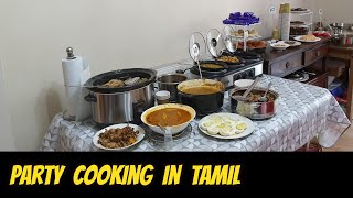 Party cooking for 30 in Tamil- planning & preparation  | Eco-friendly party options