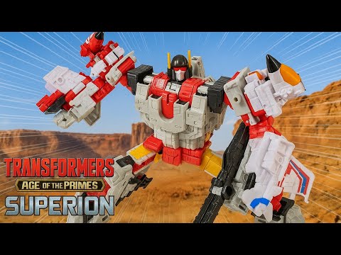 The Superior Combiner! Building The Transformers Age of the Primes SUPERION Aerialbot Team Chefatron