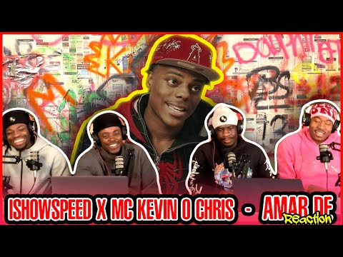 IShowSpeed x MC Kevin O Chris - Amar de (Official Music Video) | Reaction