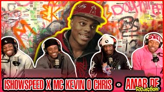 IShowSpeed x MC Kevin O Chris - Amar de (Official Music Video) | Reaction