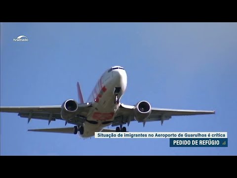 Oito mil pediram refúgio no aeroporto de Guarulhos desde o ano passado, aponta comissão