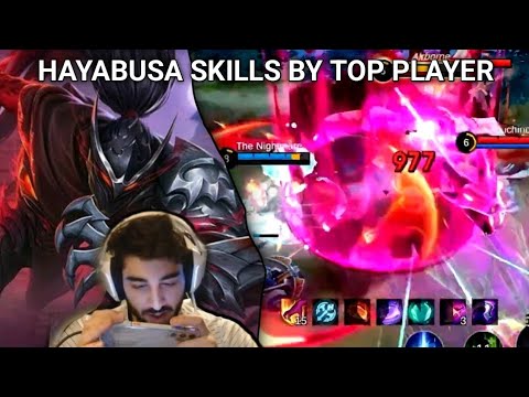 WATCH HAYABUSA SKILL BY TOP GLOBAL PLAYER PRO JUNGLER MOBAZANE ENEMY NO ESCAPE 🔥🔥🔥📽🎮